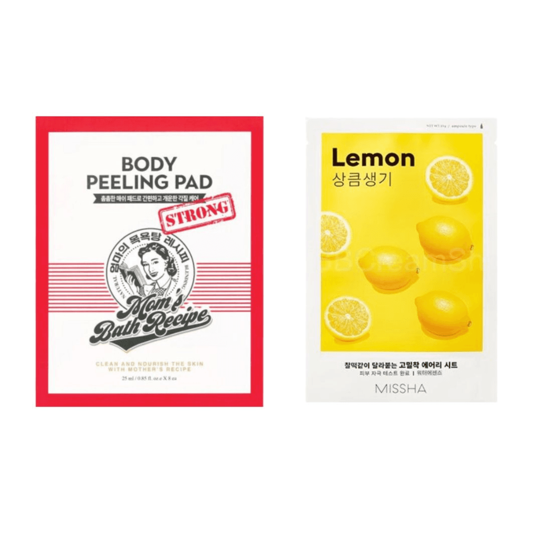 Mom's Bath Strong With Missha Sheet Mask Lemon
