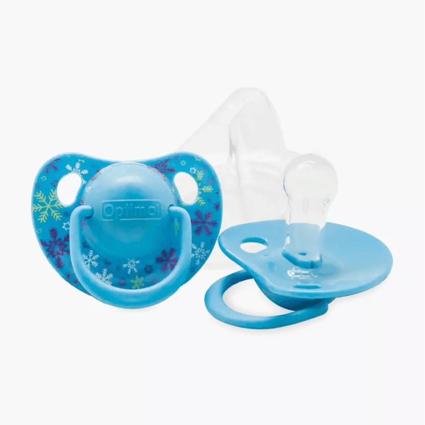 Optimal Round Nipple Silicone Pacifier For Age 6+Months Blue Code:Opb-0106(B)