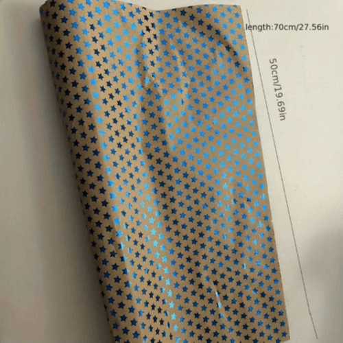 Gold Foil Gift Wrapping Paper – Festive & Elegant for All Occasions (70*50) (Polka Dot)