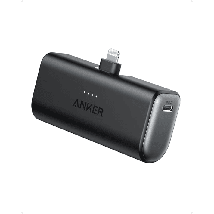 Anker Nano Power Bank 12W Built-in Lightning Foldable Connector 5000mAh