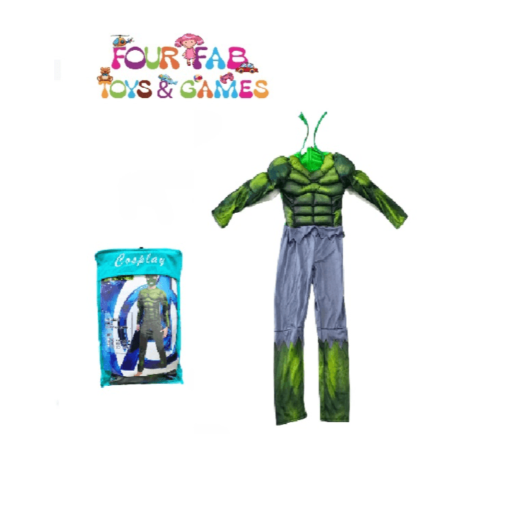 Hulk muscle costume small