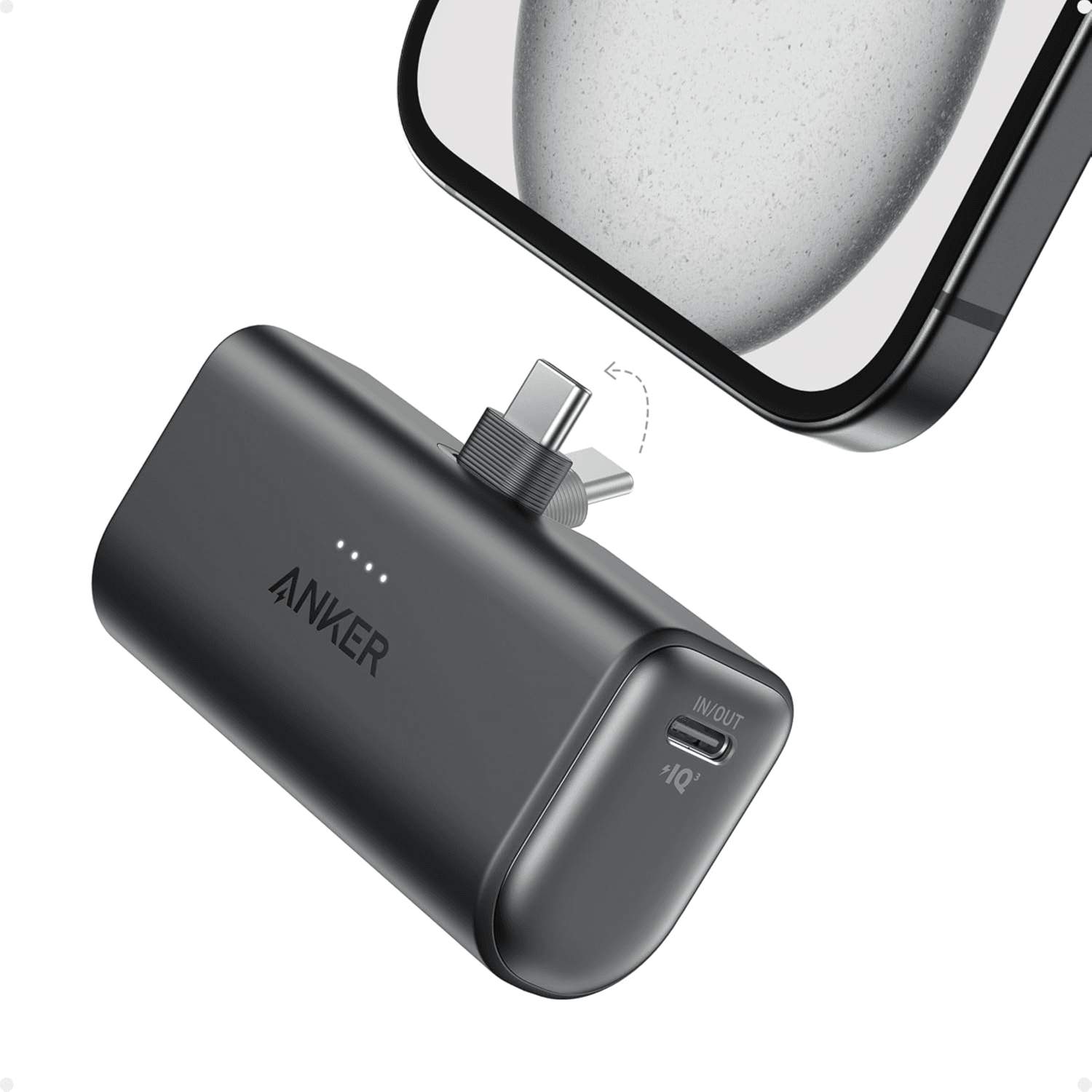 Anker Nano Power Bank 22.5W Built-in USB-C Connector 5000mAh