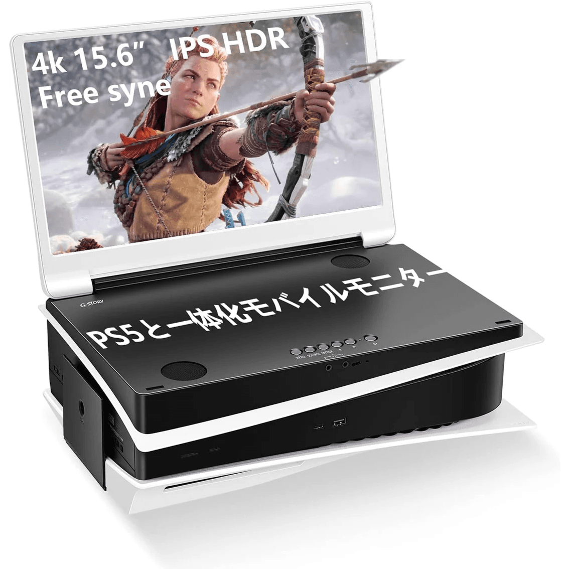 G-Story 15.6-Inch IPS 4K Portable Gaming Monitor For PS5 (Console Not Included)