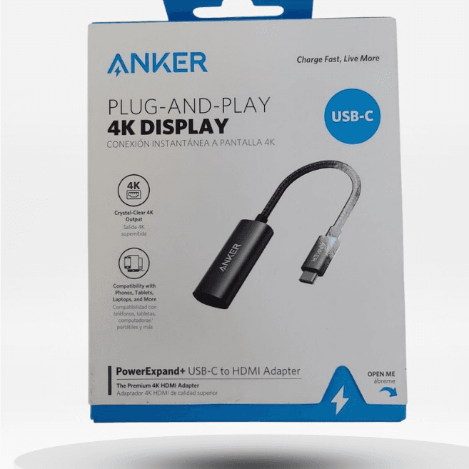Anker USB-C To HDMI Cable, Gray, A8312HA1