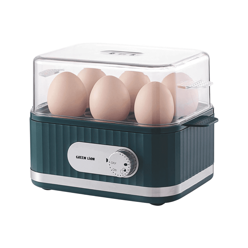Green Lion Smart Egg Cooker, 3 Level Cooking Modes, Easy and Fast Cooking