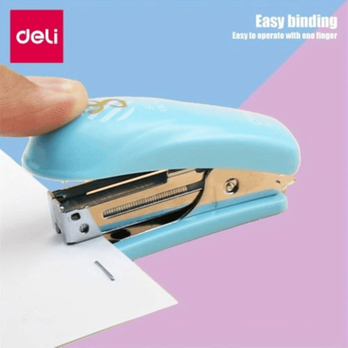 1Pcs Set Mini Stapler with 1000 Staples (Random)