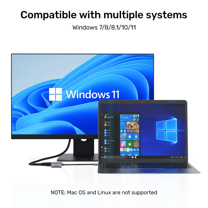 USB 3.0 to HDMI and VGA Adapter - UNITEK