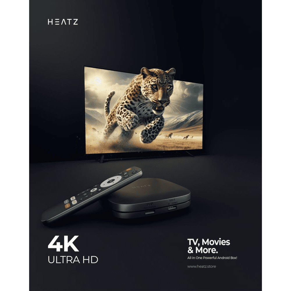 HEATZ ZU30 ANDROID TV BOX - ANDROID PLAY