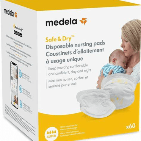 فوط الرضاعة MEDELA للاستخدام مرة واحدة 60 فوطة