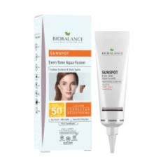 Biobalance SunSpot even tone aqua fusion with SPF 50+ for colour control & dark spots 40ml