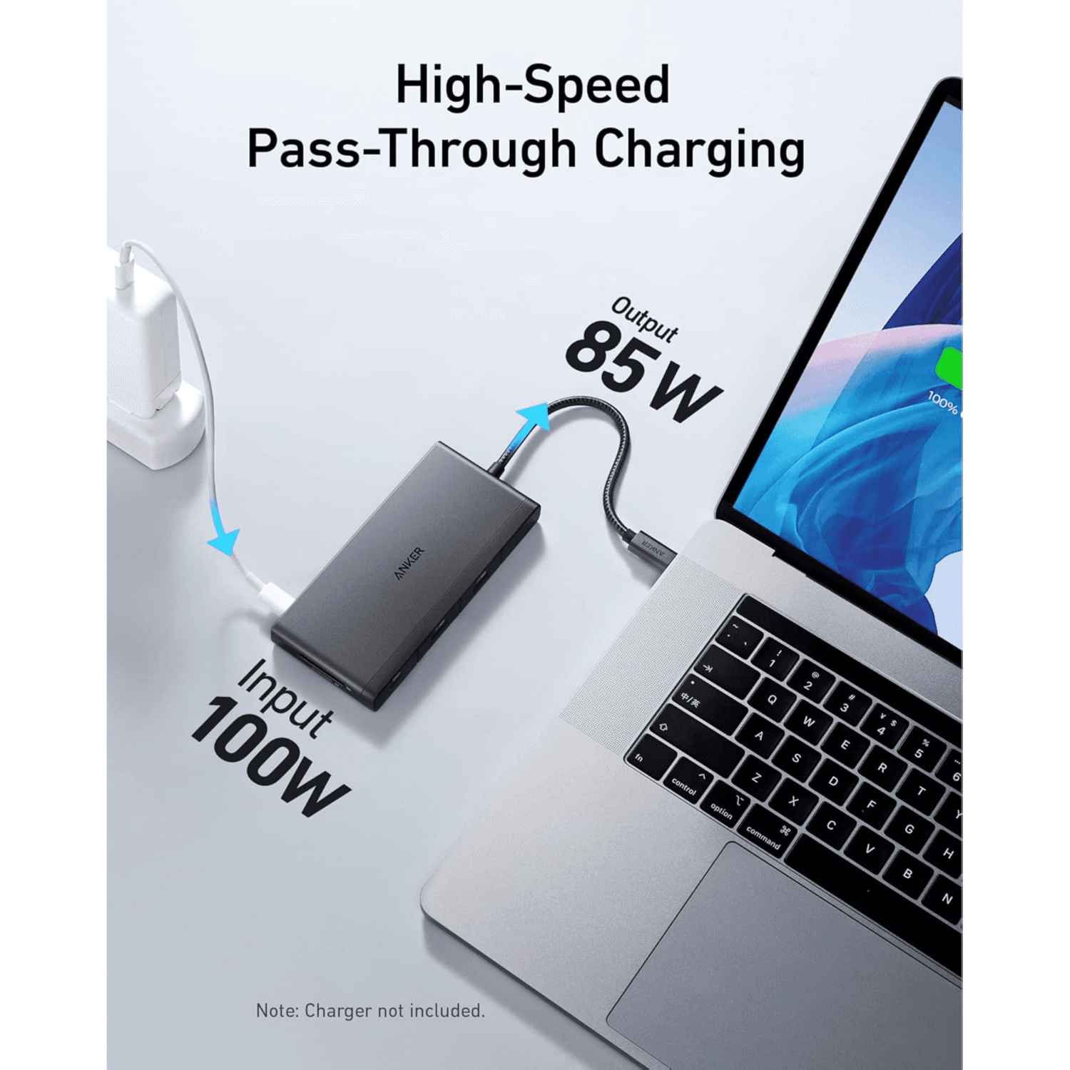 Anker 552 USB-C Hub 9-in-1 4K HDMI A8373H11