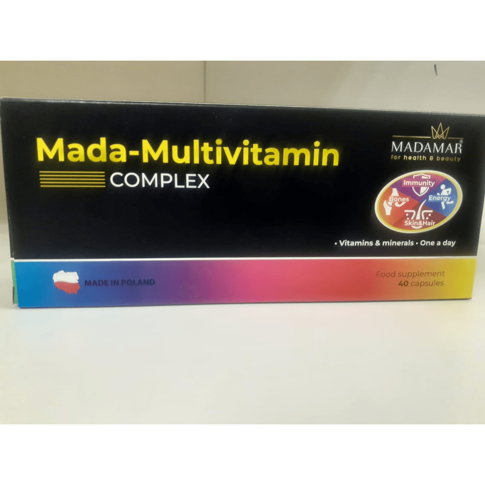 MADA MULTIVITAMIN COMPLEX 40CAPS(MADA-003)