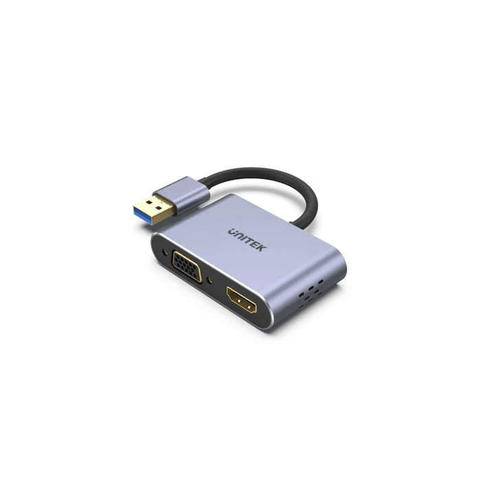 USB 3.0 to HDMI and VGA Adapter - UNITEK