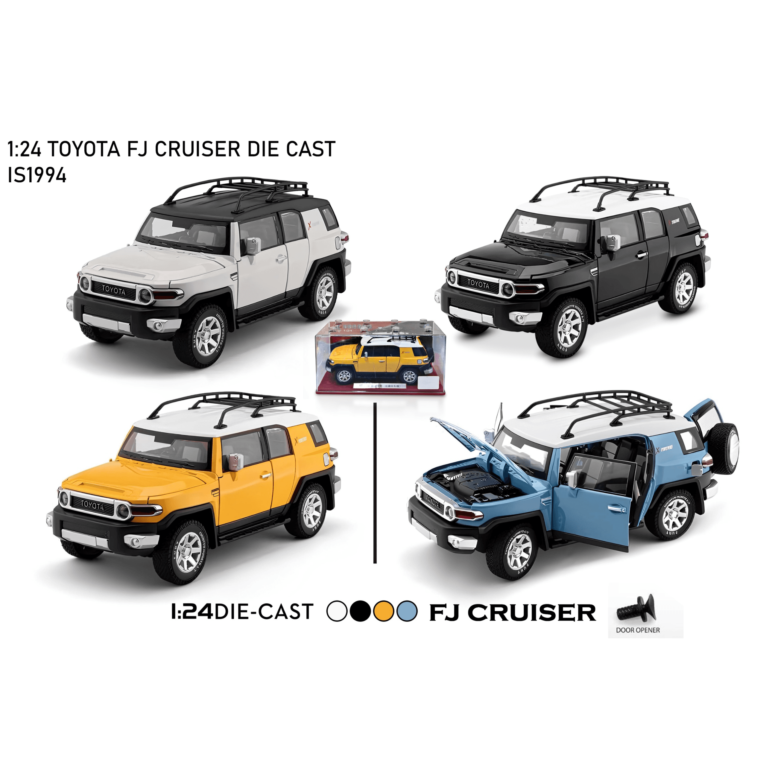 سيارة FJ Cruiser مصبوبة
