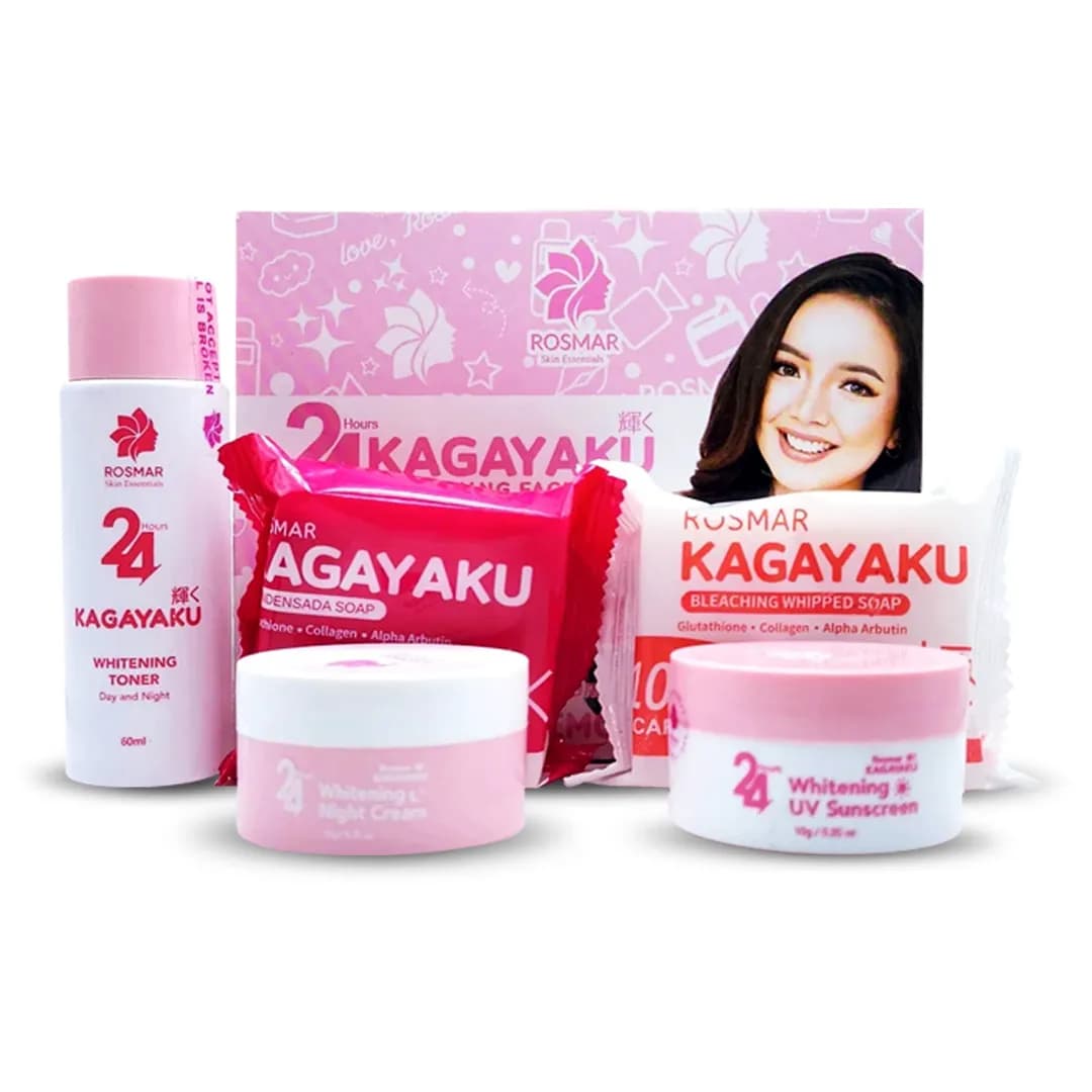 Rosmar 24H Kagayaku Whitening Facial Set