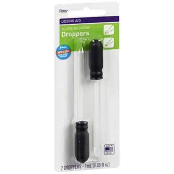 Flents Glass Medicine Droppers 2's