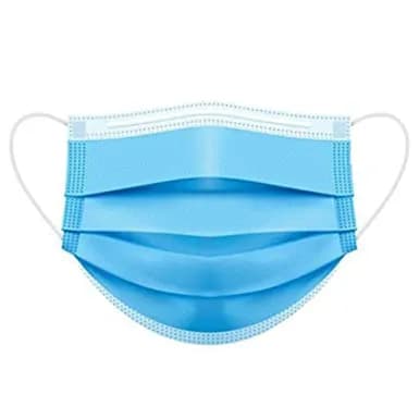 Disposable Face Mask Blue Colors 50 Pieces