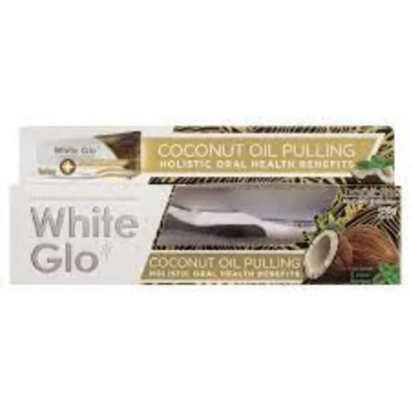 White Glo Extra Strength Whitening Toothpaste With Coconut Oil 100ml