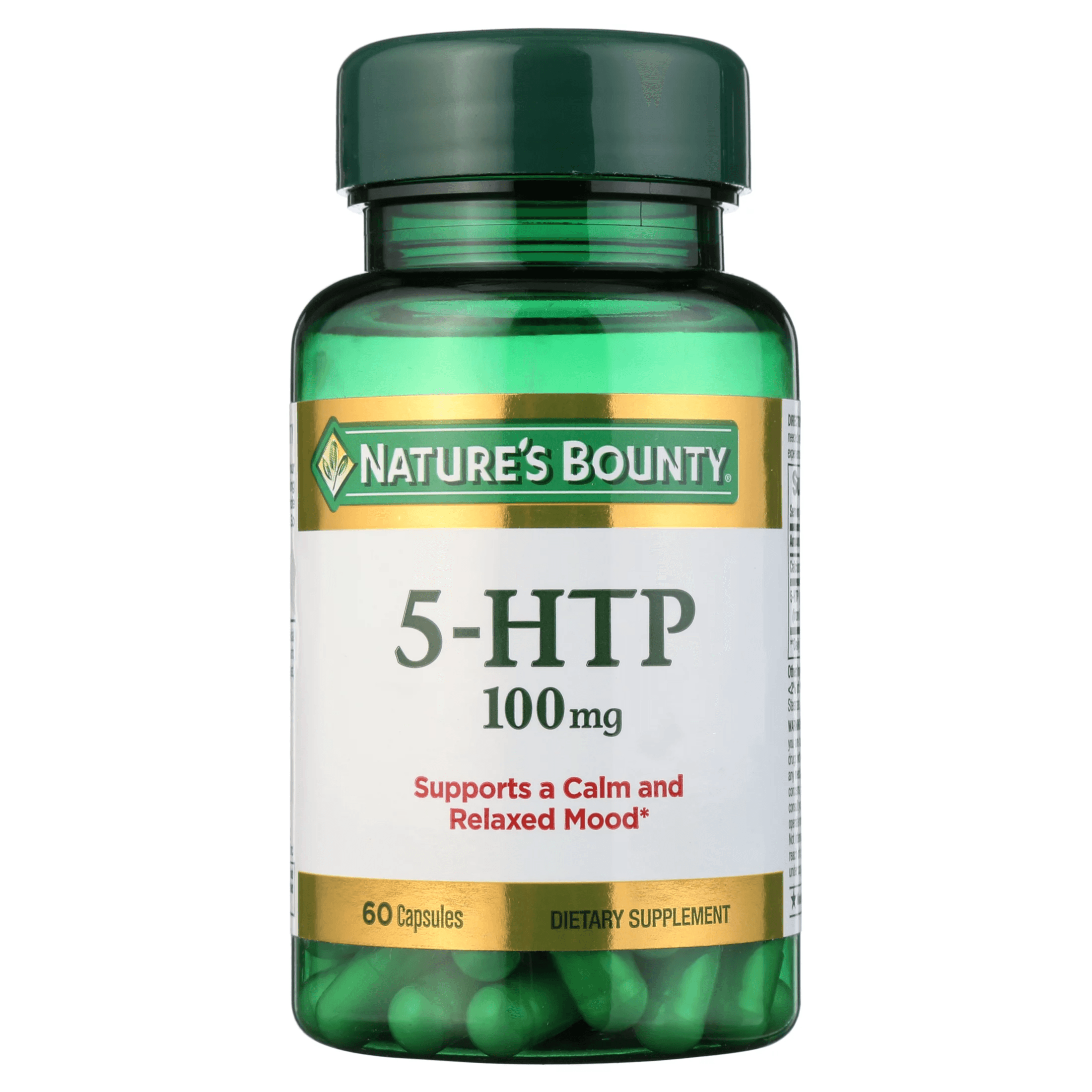 Natures Bounty 5 Htp 100mg / Ds Capsules 60's