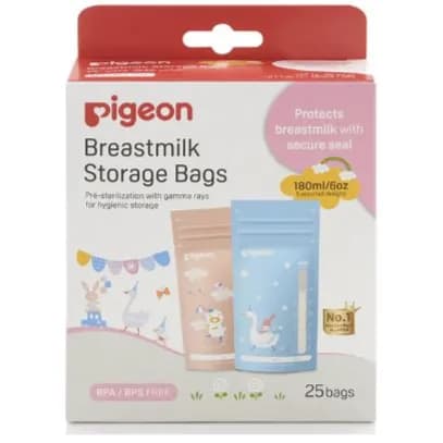 Pigeon Breastmilk Storage Bags 25 S