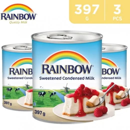 Rainbow Quality Milk Add Magic To Moments Sweetened Condensed Milk SCM 3 x 397g