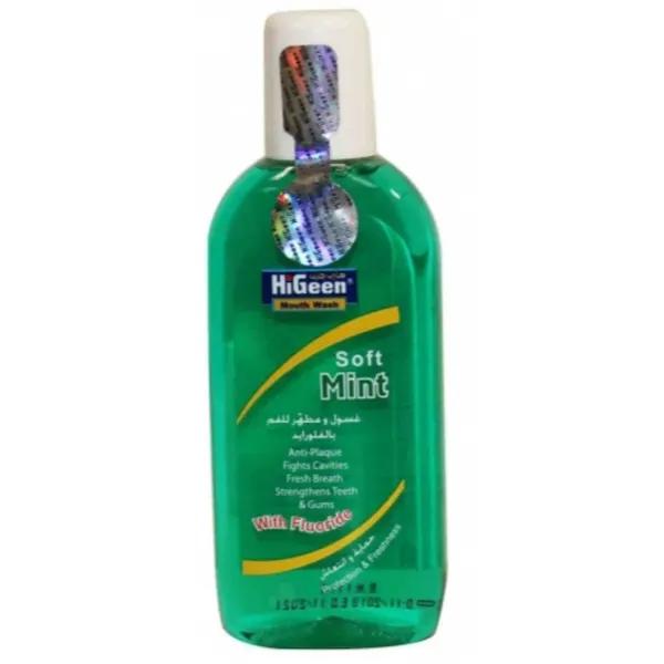 Higeen Mouth Wash Soft Mint 400Ml