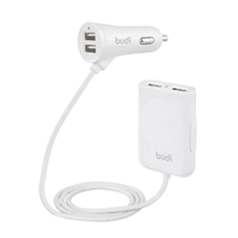 Budi 4 Port Passenger Car Charger