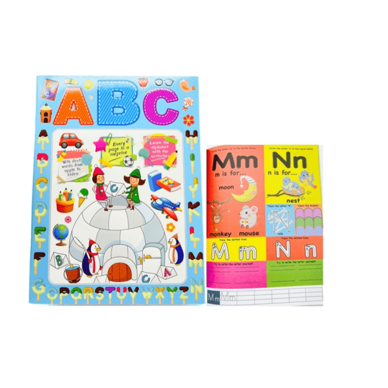 Educational English Learn The Alphabet With Fun Activities Size A4 - 10574