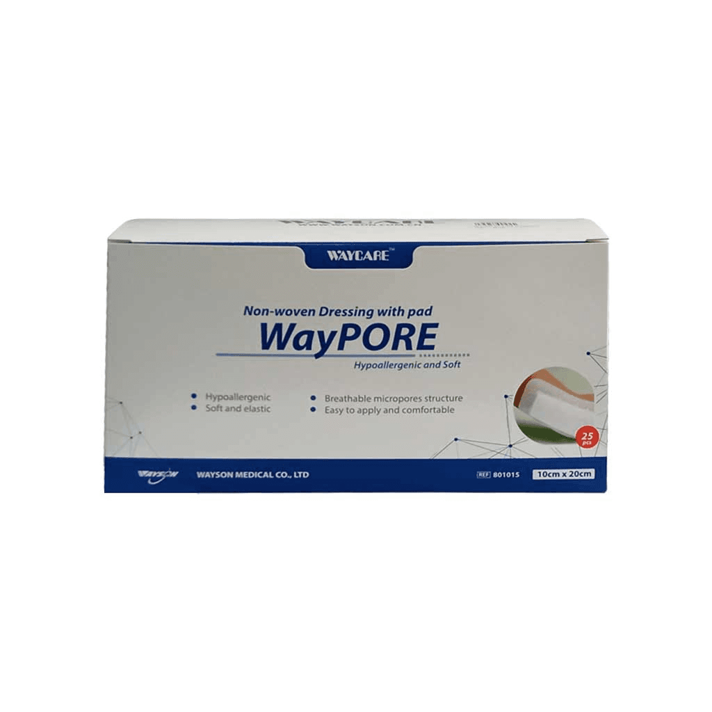 Waycare 10X25Cm Adh With N/W Absorbent Pads 25 S