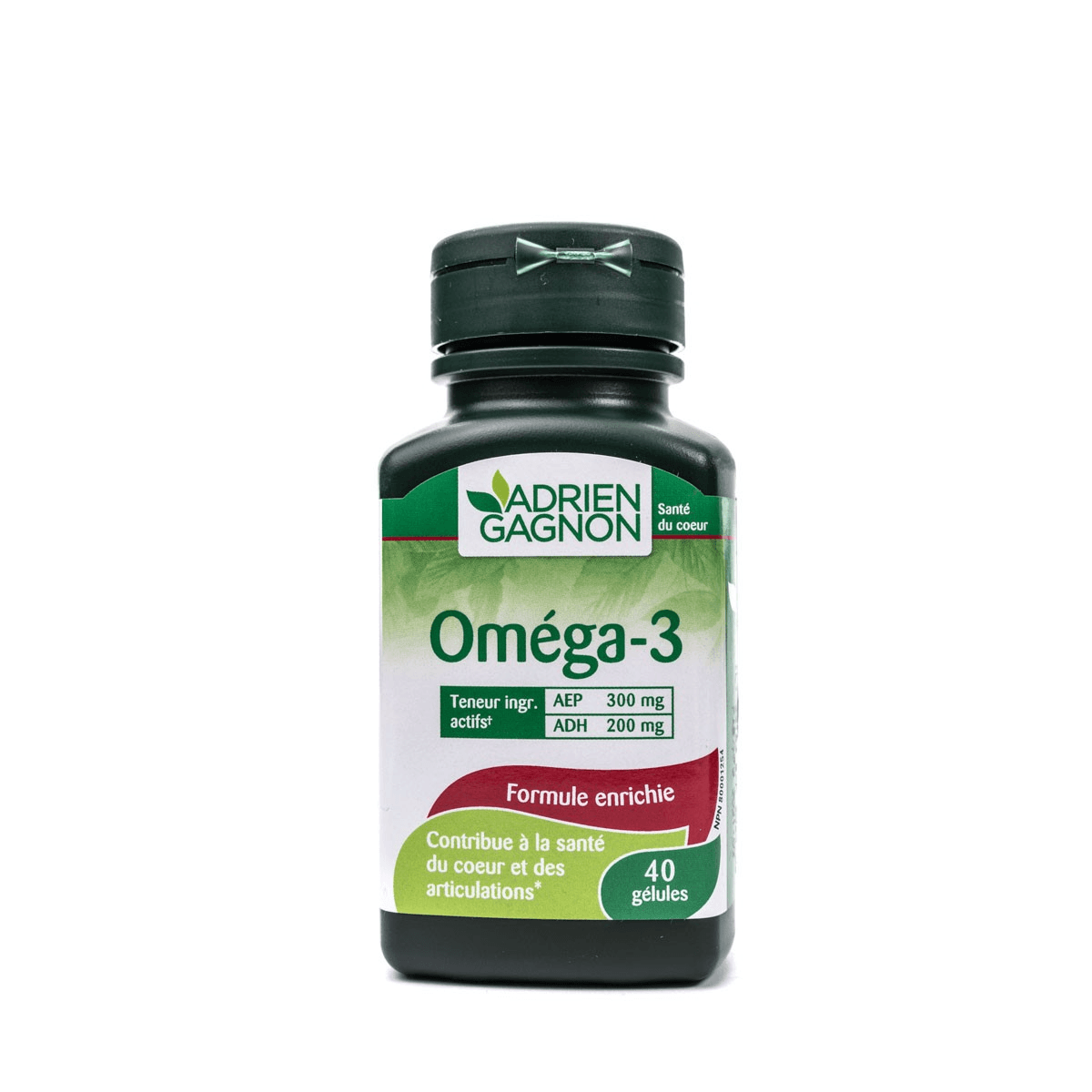 Adrien Gagnon Omega 3 40softgels