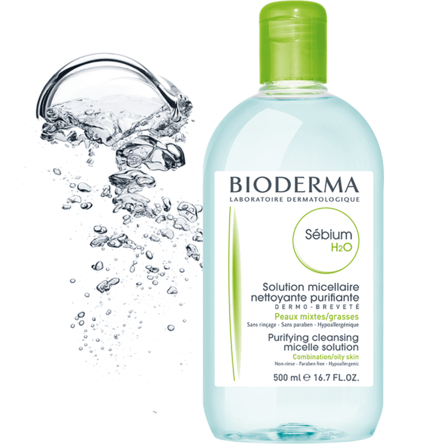 Bioderma Sébium H2O Micellar Water For Oily And Combination Skin 500Ml