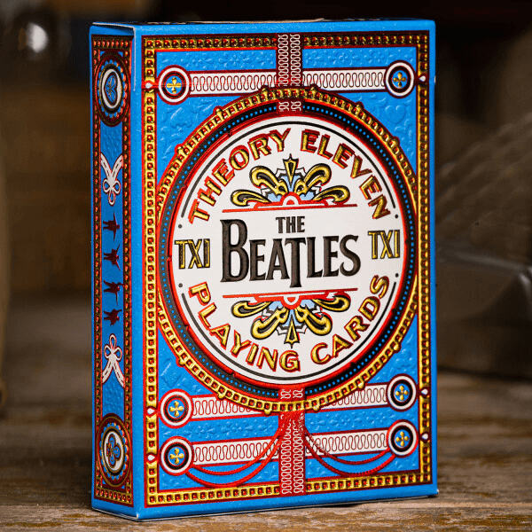 The Beatles Blue Playing Cards