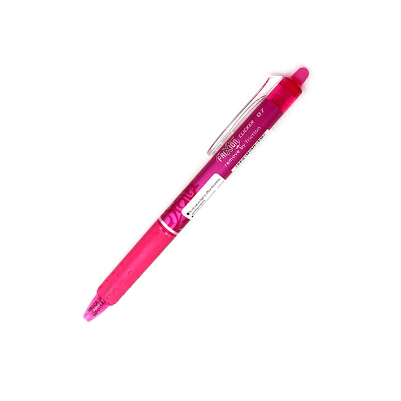 Pilot Frixion Clicker Erasable Ball Pen 0.7Mm Pink - 762