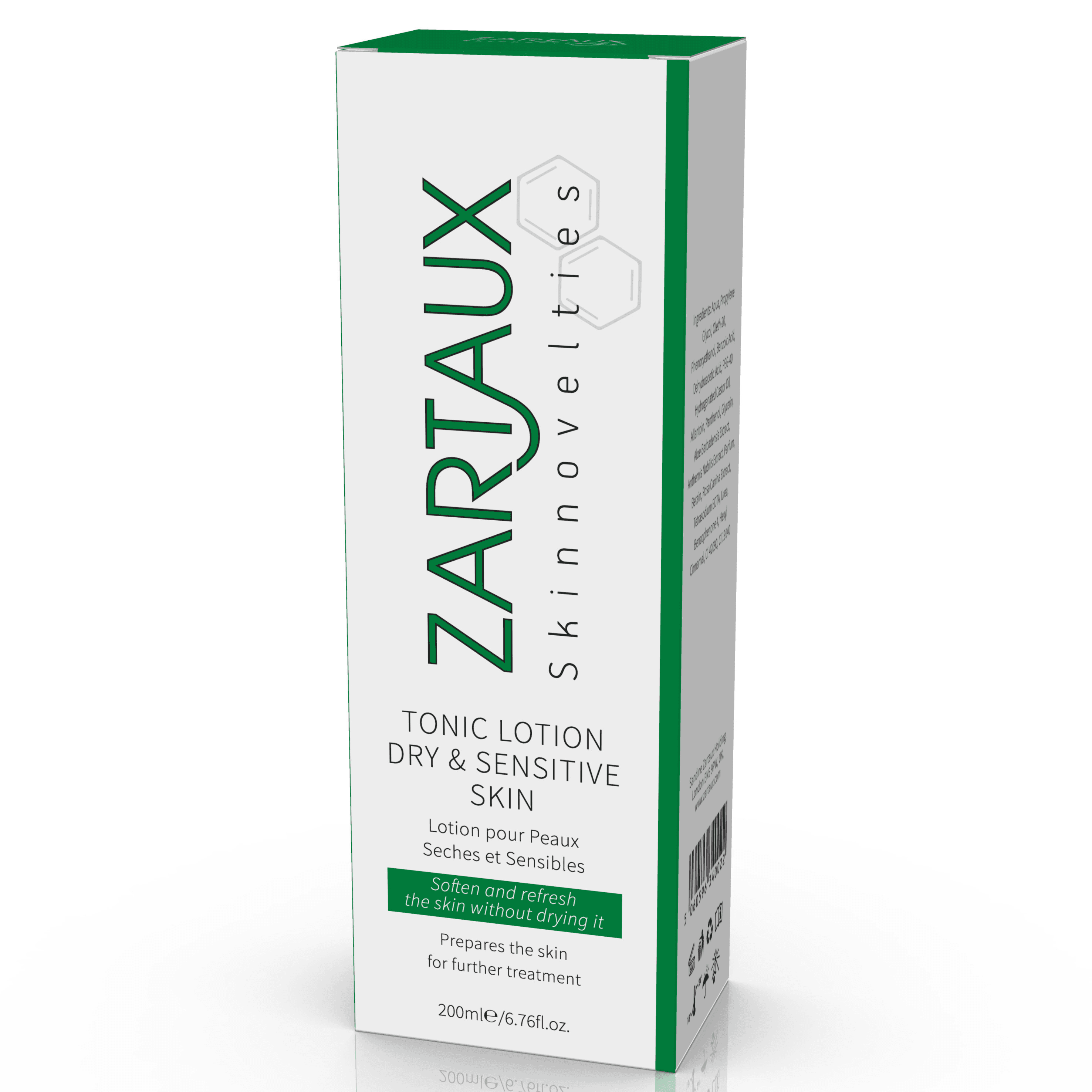 Zartaux Tonic Lotion For Dry And Sensitive Skin 200ml