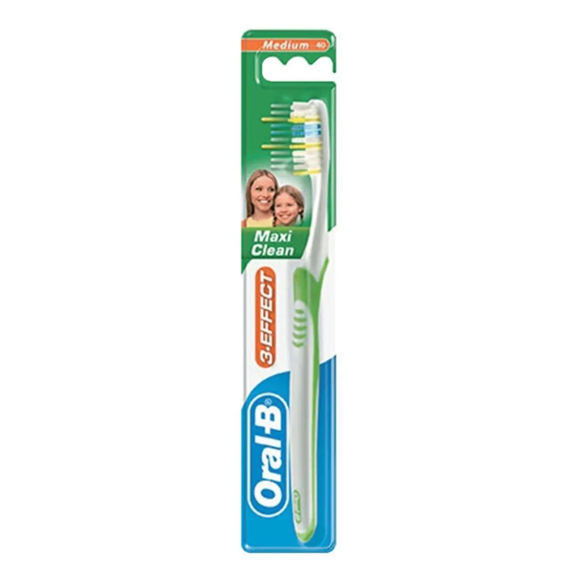 Oral B Maxi Clean 3 Effect Tooth Brush 1's Medium