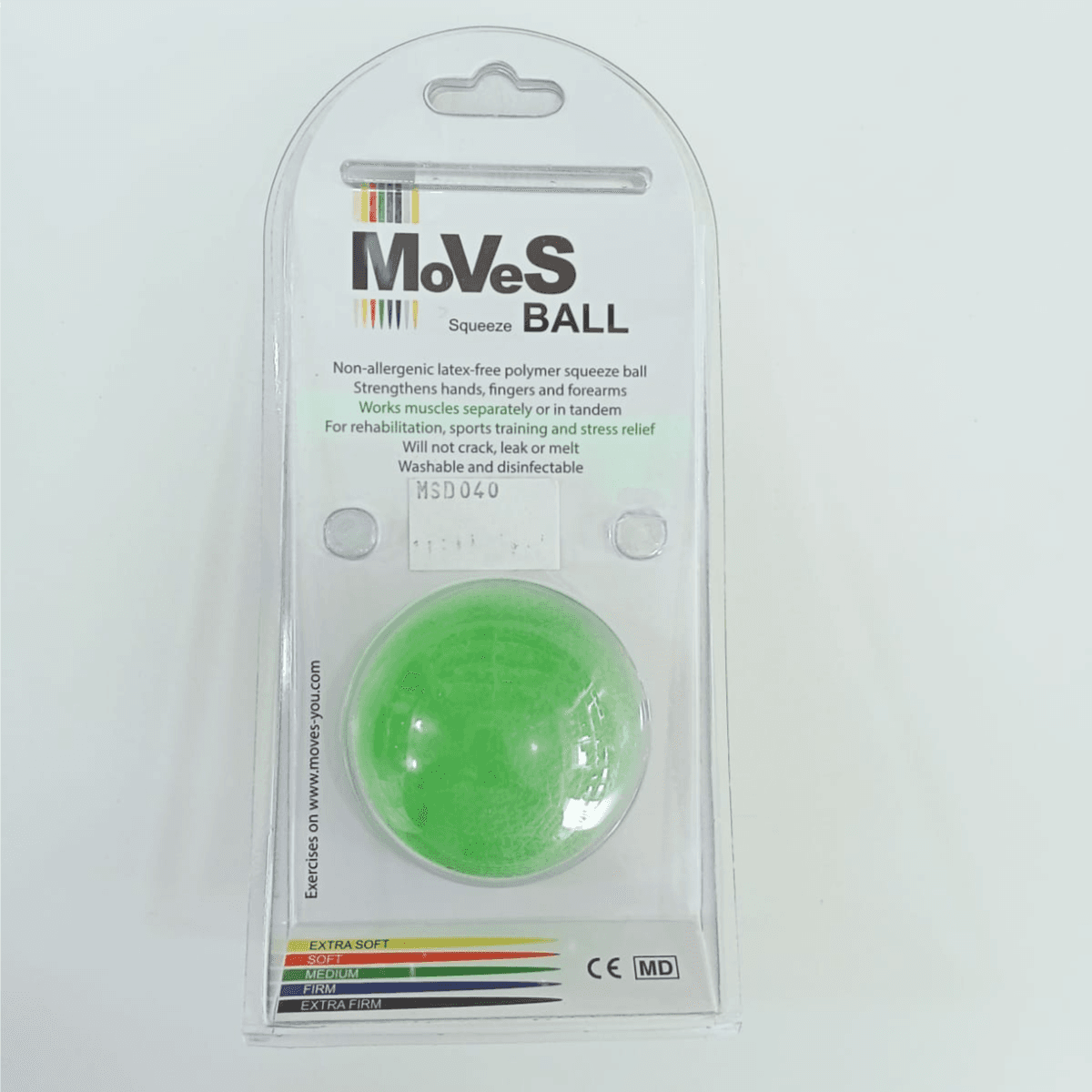 Moves Squeeze Ball Green