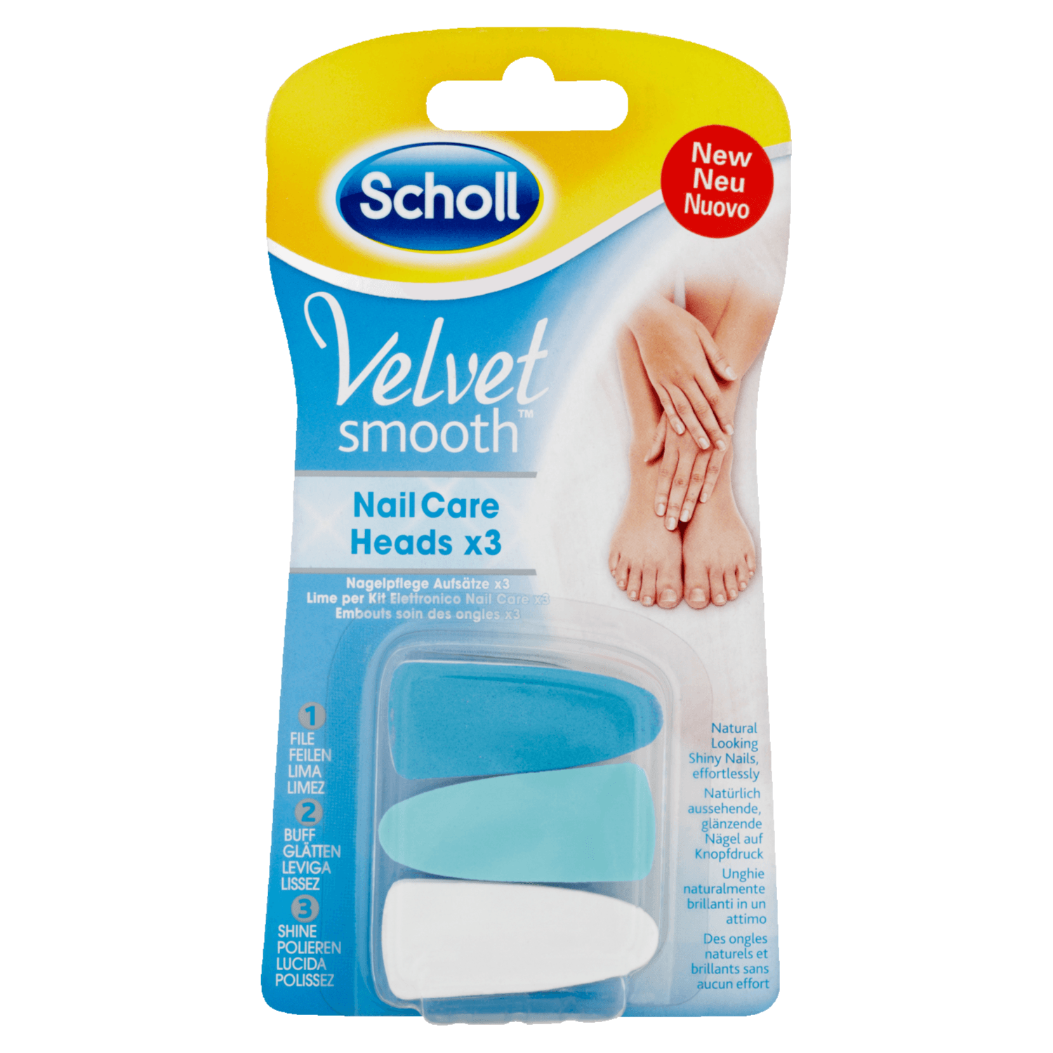 Scholl 3 Nail Care Heads