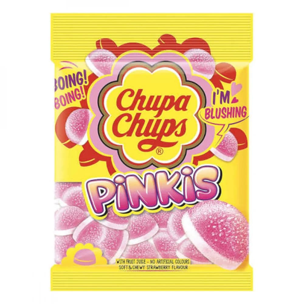 Chupa Chups Strawberry Flavour 160Gm