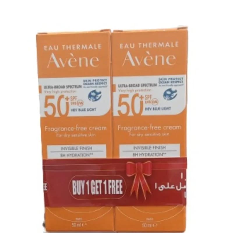 Avene Sun Cream Spf50+ 50ml (1+1)