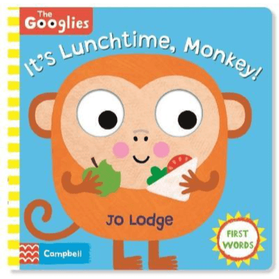 026757 It's Lunchtime, Monkey: First Mealtime Words (Board Book) Illustrated By Lodge, Jo