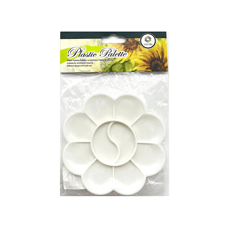 Painter Dish Conda Plastic Palette Round - 1322