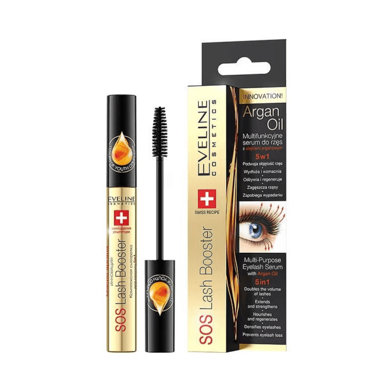 Eveline Multi-Purpose Eyelash Serum With Argan Oil 10ml