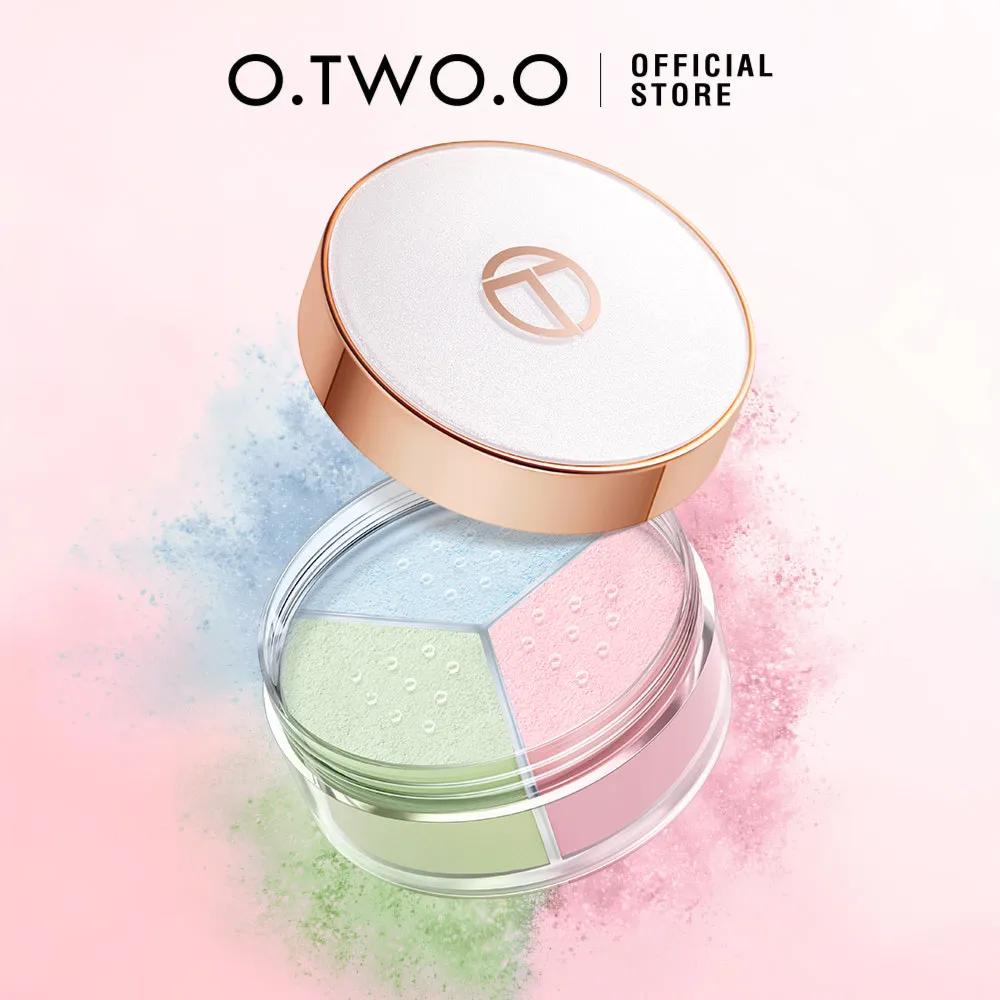 O.Two.O Face Setting Powder 3 Color Fine Powder Oil Control Makeup Loose Powder