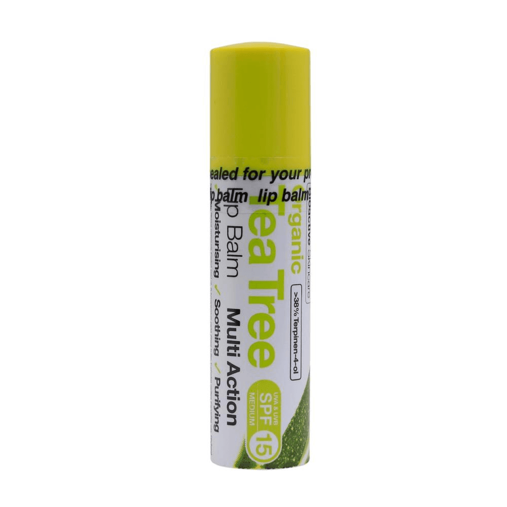 Dr.Organic Tea Tree Lip Balm Spf 15