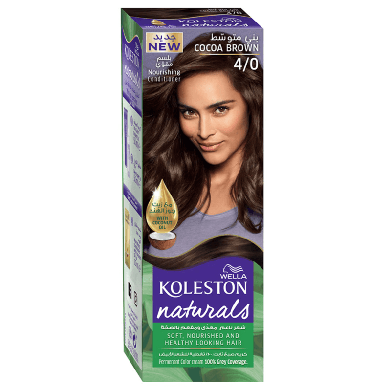 Wella Koleston Naturals 4/0 Cocoa Brown