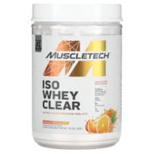 Muscletech Iso Whey Clear Orange Dreamsicle 1.11 Lbs