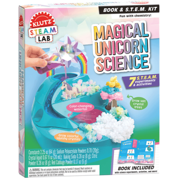 745252 Magical Unicorn Science (Klutz Maker Lab) (Novelty Book / Other) Created By Editors Of Klutz