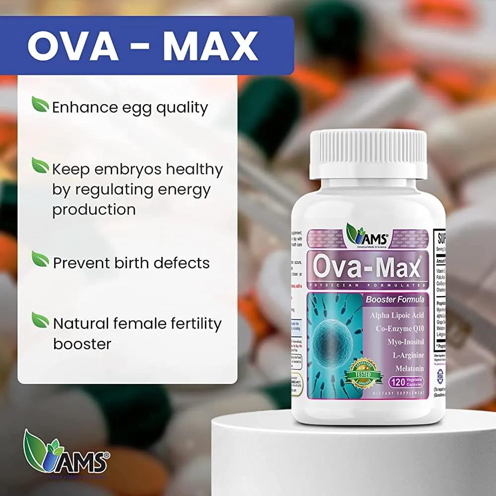 Ams Ova Max Booster Formula 120 Cap