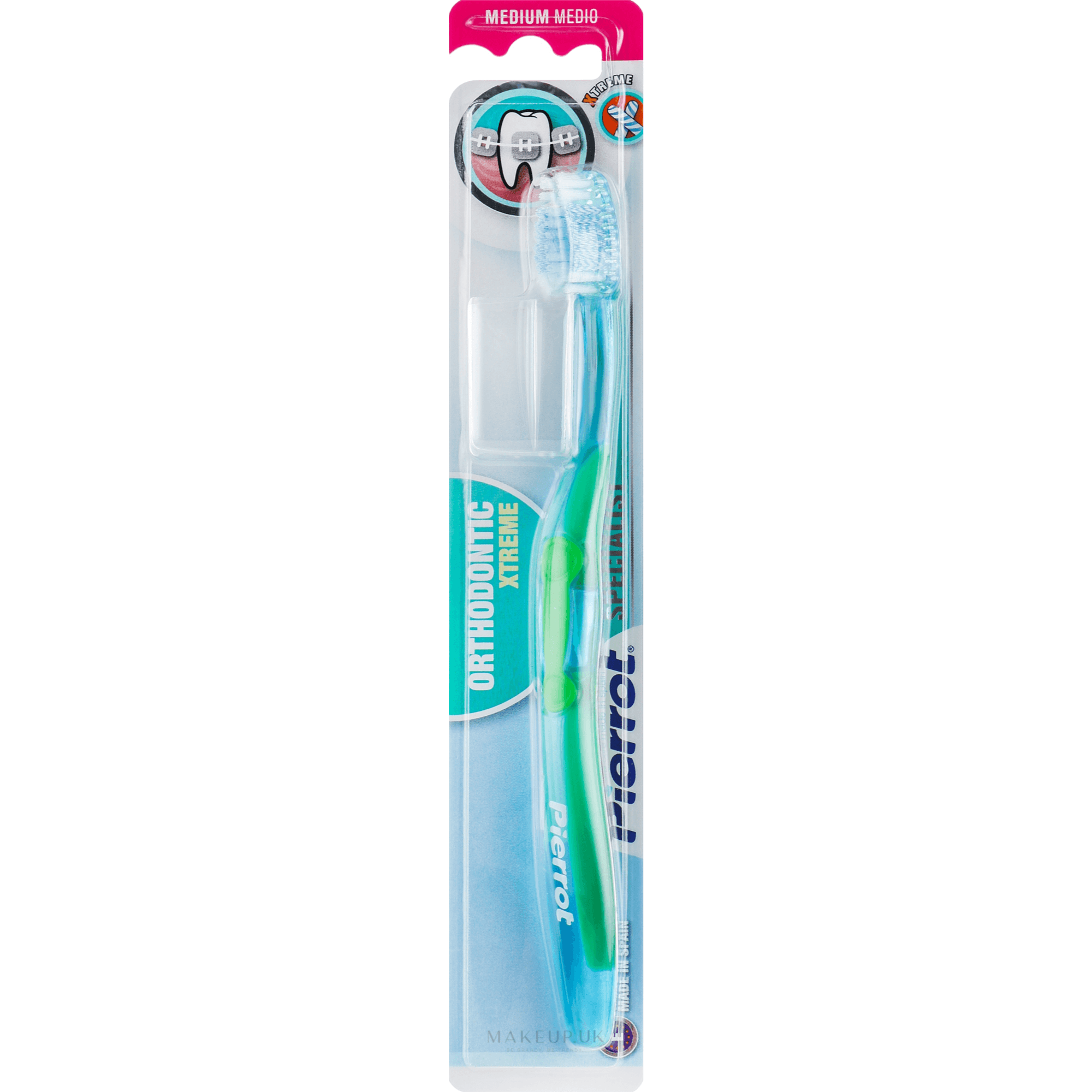 14 - Pierrot Orthodontic Xtreme Toothbrush (Medium