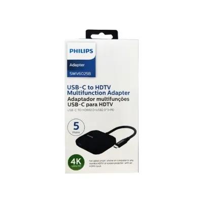 Philips Adapter USB-C To HDTV Multifunction Adapter SWV6025B